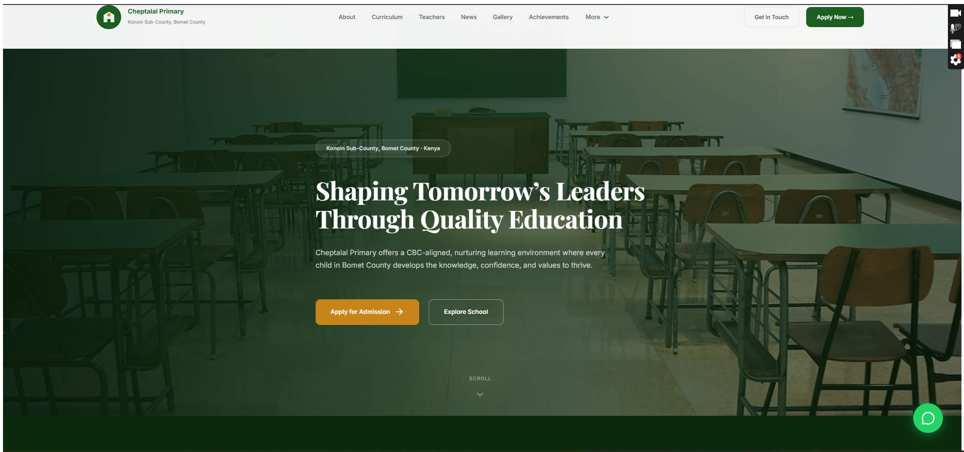 Cheptalal Primary School project preview